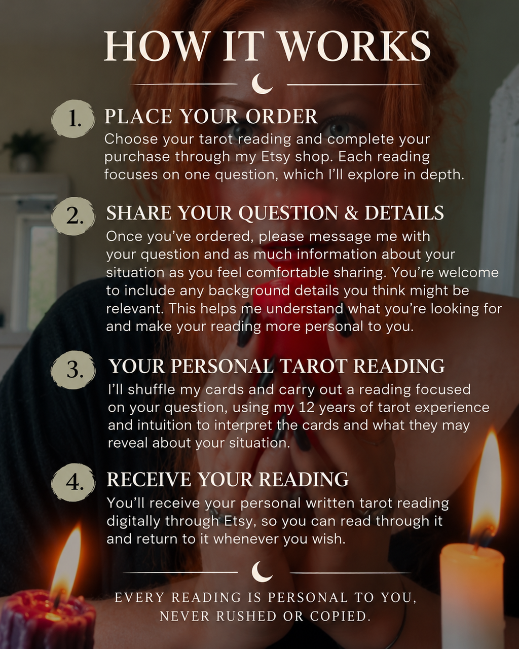 Personal Tarot Reading | Same Day PDF Reading