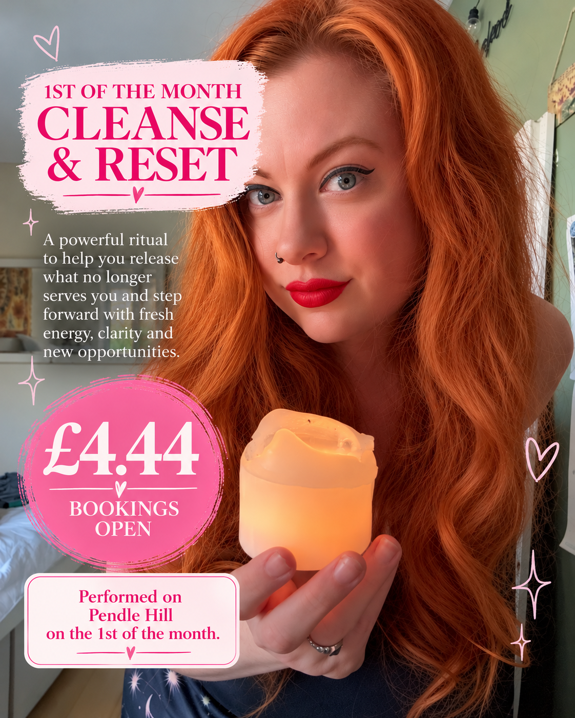 1st of the month Energy Cleanse & Reset