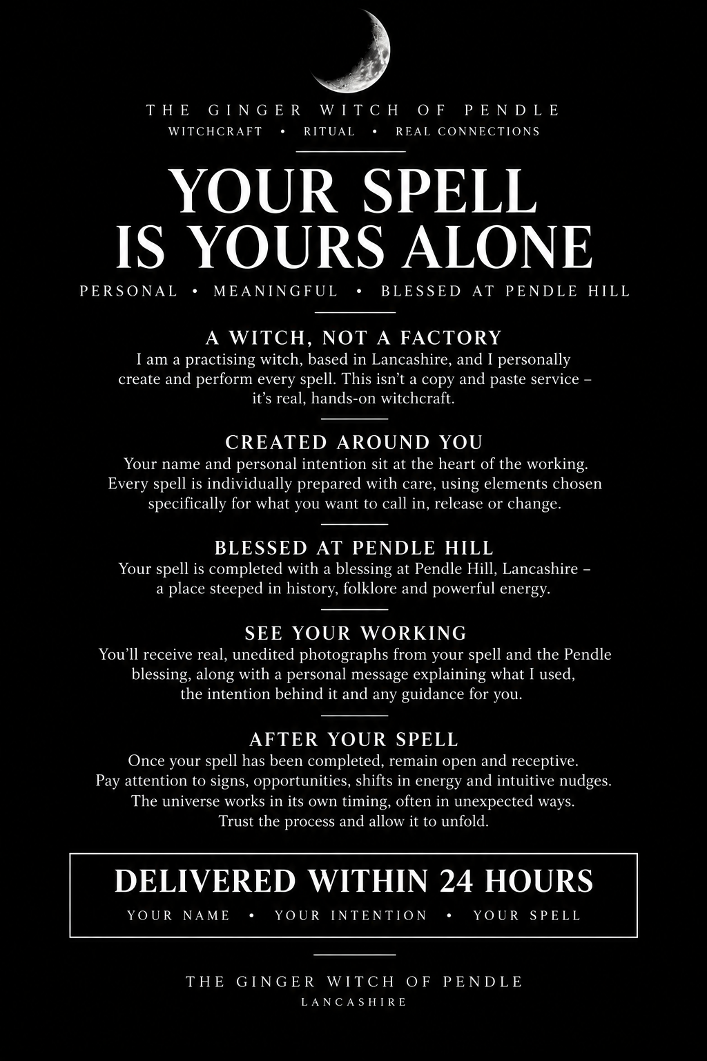 Personalised Witch Spell