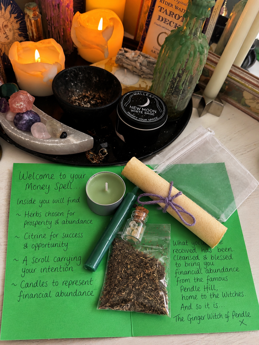Money & Abundance Spell Kit